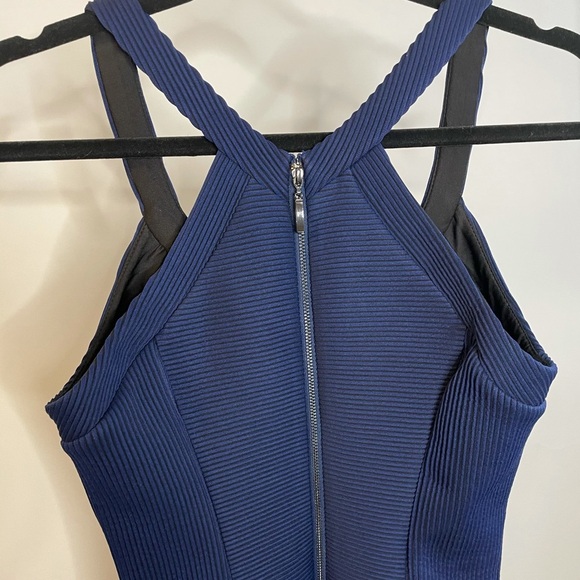 Guess Sexy Blue Bandage Dress - Picture 5 of 5